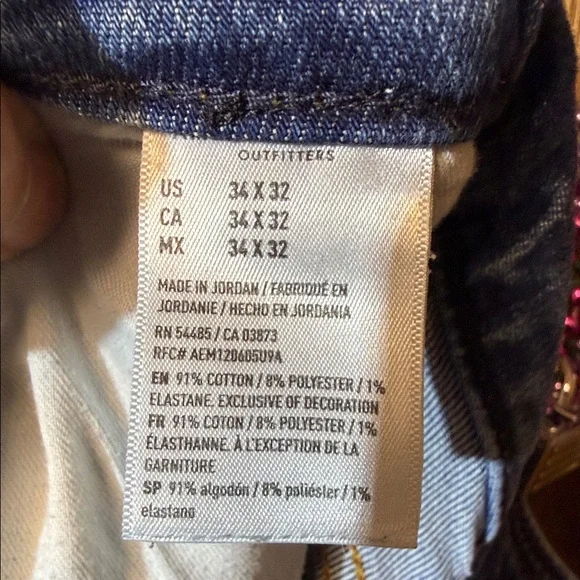 American Eagle Outfitters Blue Slim Skinny Jeans - Picture 3 of 6